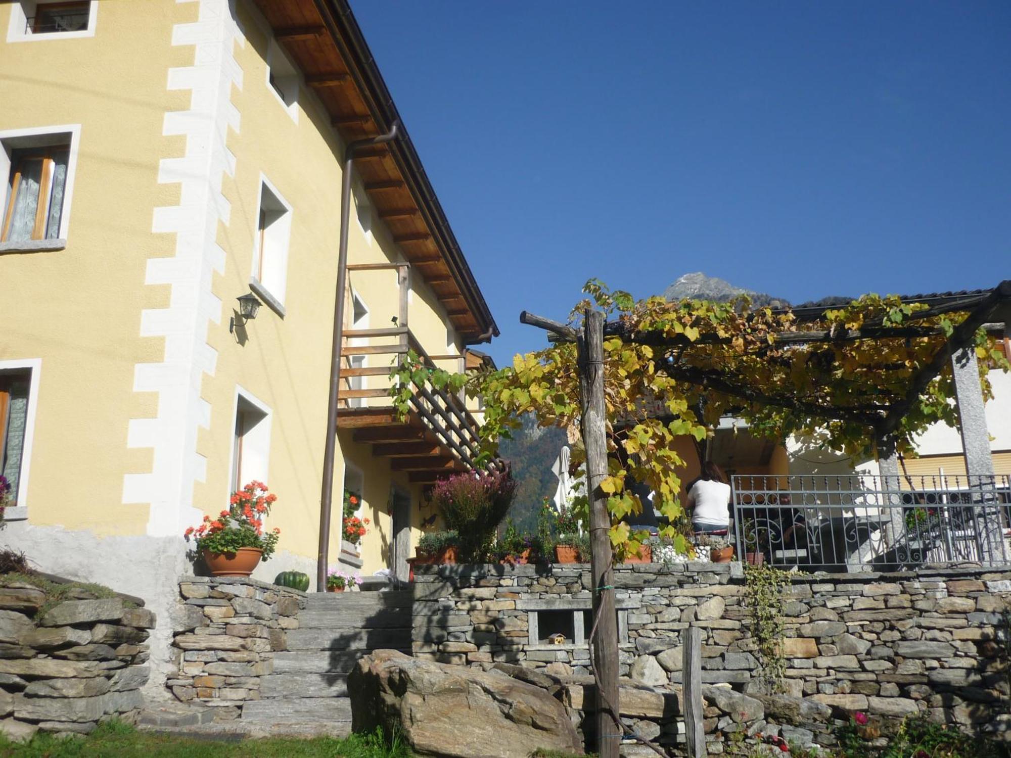 Bed and Breakfast Da Erminia Verdabbio Экстерьер фото